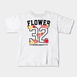 32 flower Kids T-Shirt